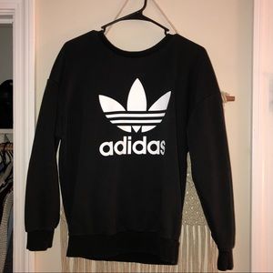 Adidas XS women’s Trefoil crewneck sweatshirt